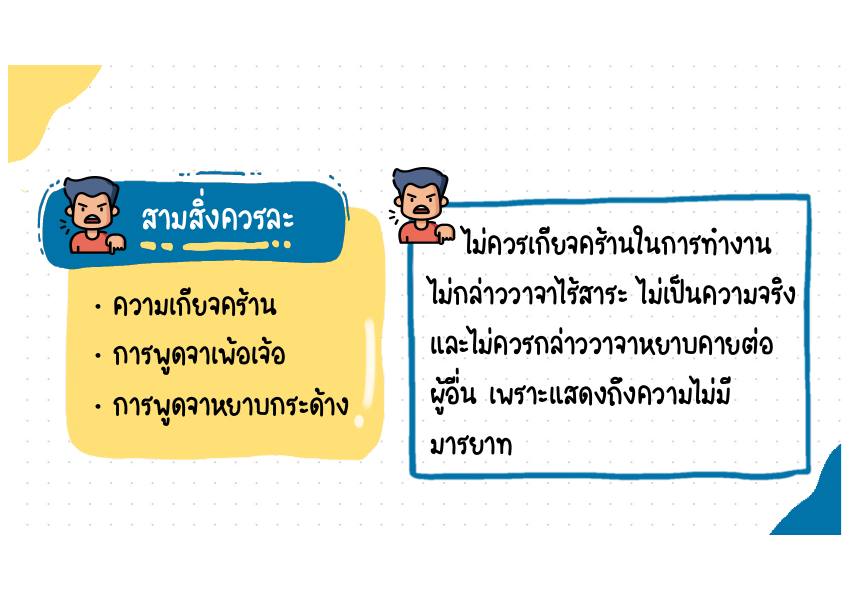 สามสิ่งควรละ คำอธิบาย